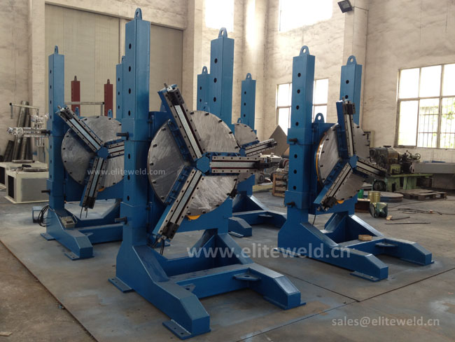 Welding Positioner with 3-jaw self-centering chuck
